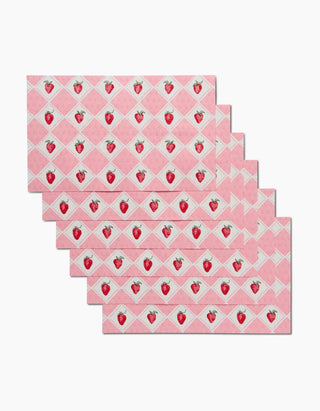 GEOMETRY: Not Paper Towel-Vera Strawberries-11- Gift/Home-Moody on Main