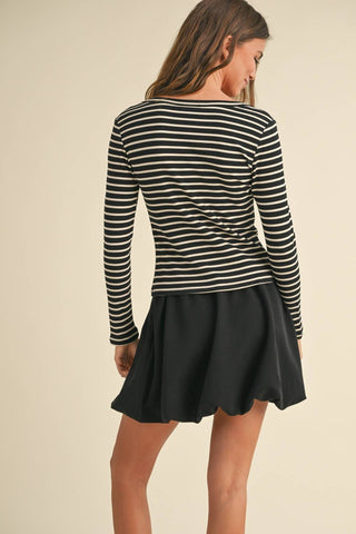 MAIN CHARACTER STRIPE TOP-Tops-Moody on Main