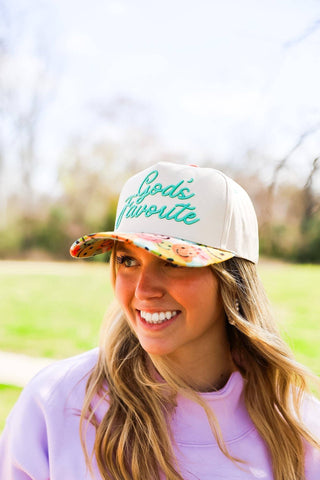 GOD'S FAVORITE CANVAS CAP-Accessories-Moody on Main