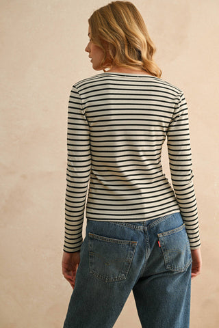 MAIN CHARACTER STRIPE TOP-Tops-Moody on Main