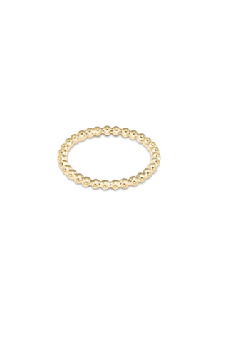 enewton: Classic Gold 2mm Bead Ring-Accessories-Moody on Main