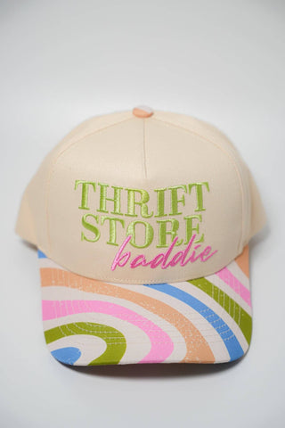 THRIFT STORE BADDIE HAT-Accessories-Moody on Main