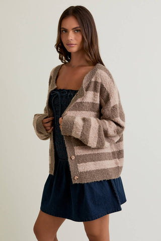 THE MOODY STRIPES CARDIGAN-Outerwear-Moody on Main
