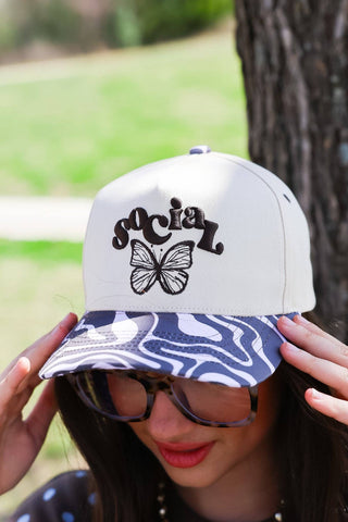 SOCIAL BUTTERFLY HAT-Accessories-Moody on Main