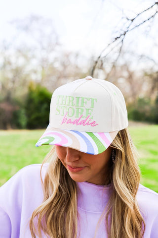 THRIFT STORE BADDIE HAT-Accessories-Moody on Main