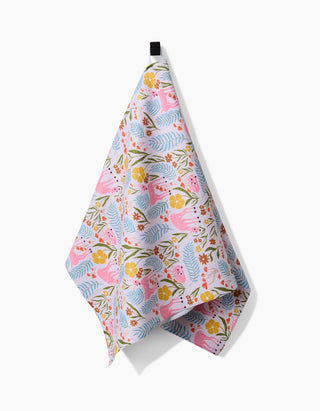 GEOMETRY: Fern and Fawn Tea Towel-11- Gift/Home-Moody on Main