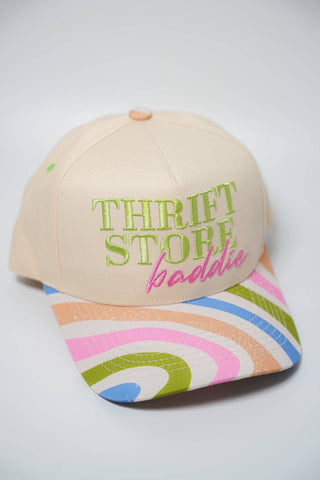 THRIFT STORE BADDIE HAT-Accessories-Moody on Main