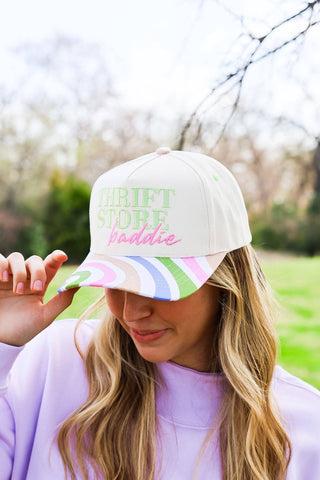 THRIFT STORE BADDIE HAT-Accessories-Moody on Main