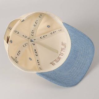 MINI EMBROIDERY TWO-TONE CAP-KIDS-Accessories-Moody on Main