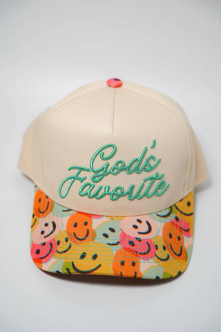 GOD'S FAVORITE CANVAS CAP-Accessories-Moody on Main