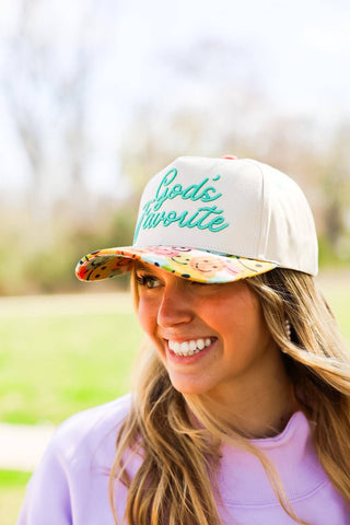 GOD'S FAVORITE CANVAS CAP-Accessories-Moody on Main