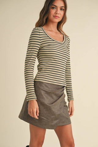 MAIN CHARACTER STRIPE TOP-Tops-Moody on Main