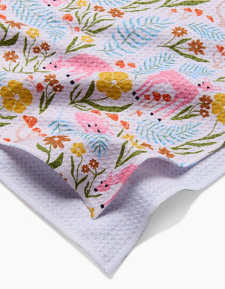 GEOMETRY: Fern and Fawn Tea Towel-11- Gift/Home-Moody on Main