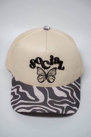 SOCIAL BUTTERFLY HAT-Accessories-Moody on Main