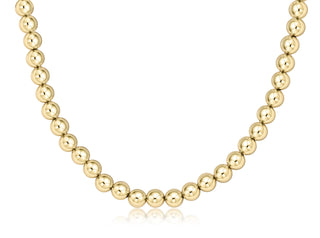 ENEWTON: CHOKER CLASSIC GOLD 8MM BEAD-Accessories-Moody on Main