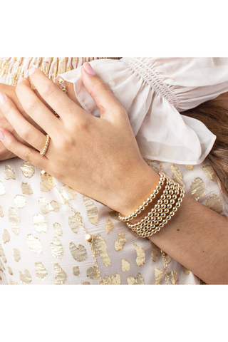 enewton: Classic Bead Bracelet-Gold-7- Jewelry-Moody on Main