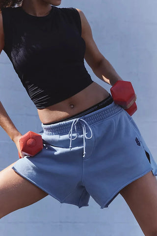 FP MOVEMENT: KNOCKOUT SHORTS - DARK SLATE-Bottoms-Moody on Main