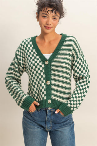 CHECK ME OUT CARDIGAN-Outerwear-Moody on Main