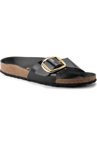 BIRKENSTOCK: MADRID BIG BUCKLE-HIGH SHINE BLACK-Shoes-Moody on Main