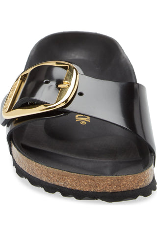 BIRKENSTOCK: MADRID BIG BUCKLE-HIGH SHINE BLACK-Shoes-Moody on Main