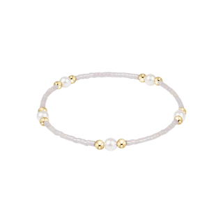 ENEWTON: HOPE PURPOSE PEARL BRACELET - SILKY WHITE-Accessories-Moody on Main