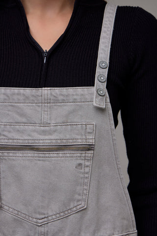 GRAVEL COLOR SUPER SOFT SHORTALL-5- Denim-Moody on Main