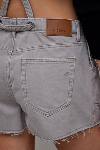 GRAVEL COLOR SUPER SOFT SHORTALL-5- Denim-Moody on Main