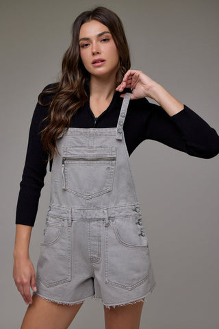 GRAVEL COLOR SUPER SOFT SHORTALL-5- Denim-Moody on Main