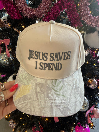 JESUS SAVESTRUCKER HAT