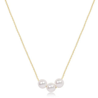 ENEWTON: 16" NECKLACE GOLD - JOY PEARL 6MM-Accessories-Moody on Main
