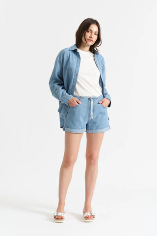DAZE: MADDIE MID RISE SHORT IN WHIMSY-Bottoms-Moody on Main
