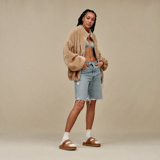 UGG: MARLENE SHERPA JACKET ll-Outerwear-Moody on Main