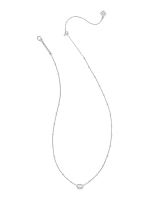 KENDRA SCOTT: MINI ELISA SILVER SATELLITE SHORT PENDANT NECKLACE-Accessories-Moody on Main