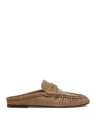 STEVE MADDEN: RAFE SUEDE PENNY LOAFER MULES-Shoes-Moody on Main