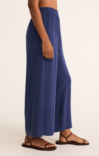 Z SUPPLY: Scout Linen Rayon Pant-Yacht Blue-4- Bottoms-Moody on Main