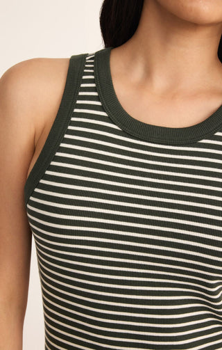 Z SUPPLY: Goodwin Stripe Midi Dress-6- Dress/Romp/Jump-Moody on Main