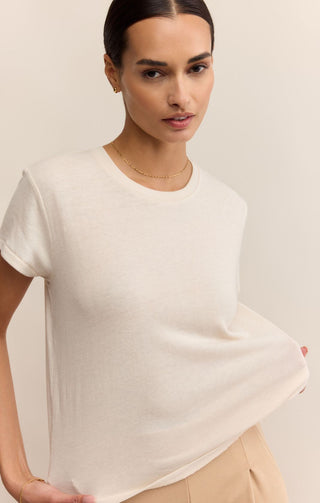 Z SUPPLY: Tourist Tee-Crystal-1- Tops-Moody on Main