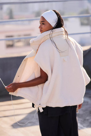 FP MOVEMENT: SCOUT IT OUT VEST- IVORY-Outerwear-Moody on Main