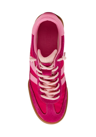 STEVE MADDEN VERDICT SNEAKERS - BRIGHT PINK-Shoes-Moody on Main