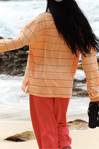 FP MOVEMENT: PRINTED HUSTLE LAYER -Tops-Moody on Main