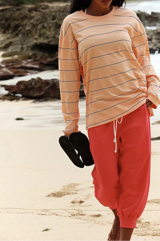 FP MOVEMENT: PRINTED HUSTLE LAYER -Tops-Moody on Main