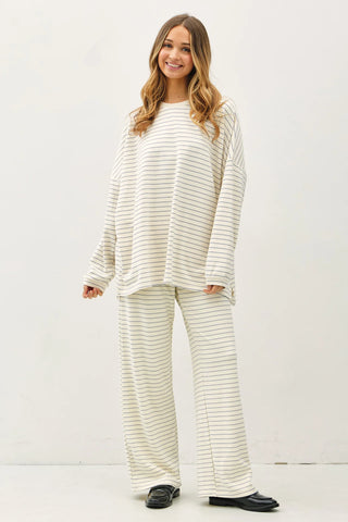 SOFT SERVE STRIPE PANTS-Bottoms-Moody on Main