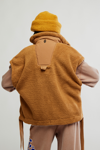 FP Movement: Scout It Out Fleece Vest-Twig-2- Tops Over-Moody on Main