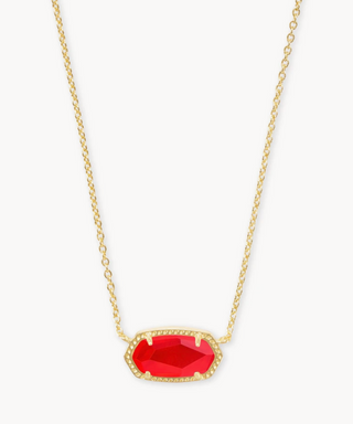 Kendra Scott: Elisa Necklace-Gold-Accessories-Red Illusion-Moody on Main
