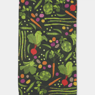 Geometry Tea Towel-11- Gift/Home-Spring Sprout-Moody on Main