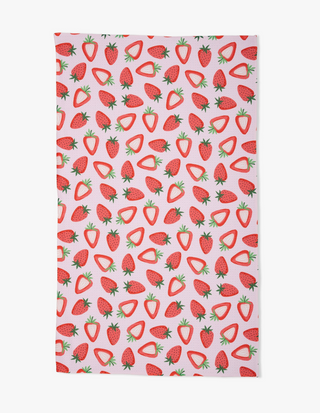 Geometry Tea Towel-11- Gift/Home-Sweet Strawberry-Moody on Main