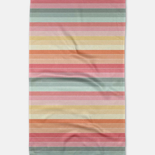 Geometry Tea Towel-11- Gift/Home-Summer Sorbet-Moody on Main