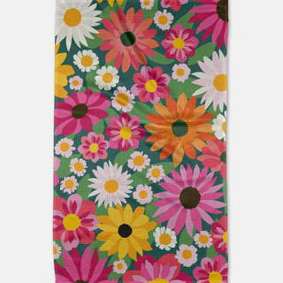 Geometry Tea Towel-11- Gift/Home-Wild Blooms-Moody on Main