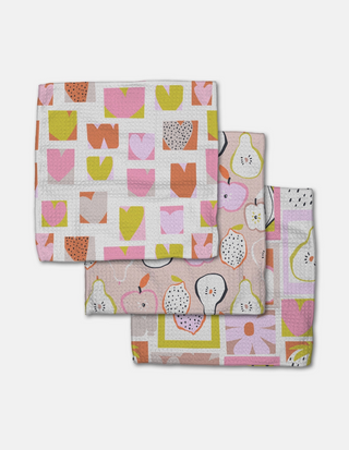 Geometry Dishcloth Set-11- Gift/Home-Summer Juice-Moody on Main