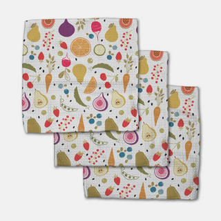 Geometry Dishcloth Set-11- Gift/Home-Farmers Market-Moody on Main